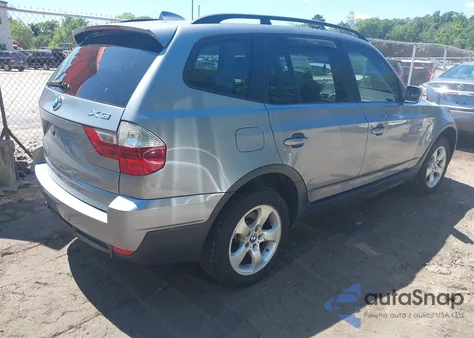 2008 BMW X3 3.0Si from USA, damaged, VIN WBXPC93488WJ08094